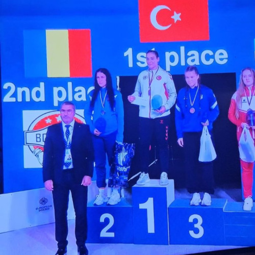 Tânăra pugilistă din Vrancea, Daniela Larisa Gheba, a cucerit medalia de argint la Campionatul European U19