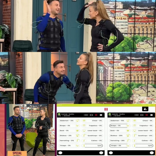 Cuplul Codruța Filip și Valentin Sanfira a trecut printr-un quiz cu impulsuri electrice la „La Măruță”