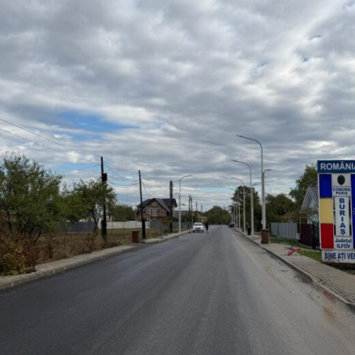 Lucrările de modernizare pe DJ179 din Ilfov sunt aproape finalizate