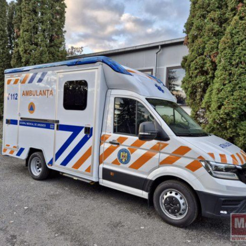 Serviciul de Ambulanță Botoșani primește o ambulanță de ultimă generație tip C2
