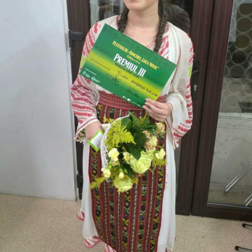 Andrada Jivan, premiată la Festivalul „Lucia Novac” pentru muzică populară