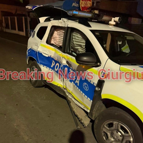 Adolescent de 17 ani a murit într-un accident cu autospecială de poliție în Giurgiu