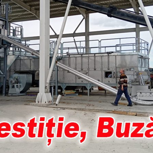Compania de Apă Buzău investește într-o instalație modernă de uscare a nămolului