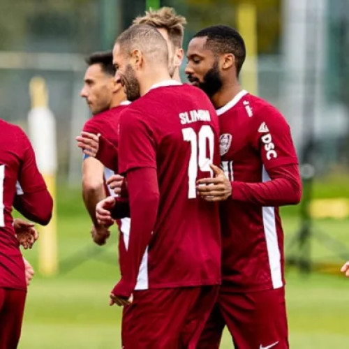 CFR Cluj învinge Gloria Bistrița cu 3-0 în amicalul de la Baza Napoca