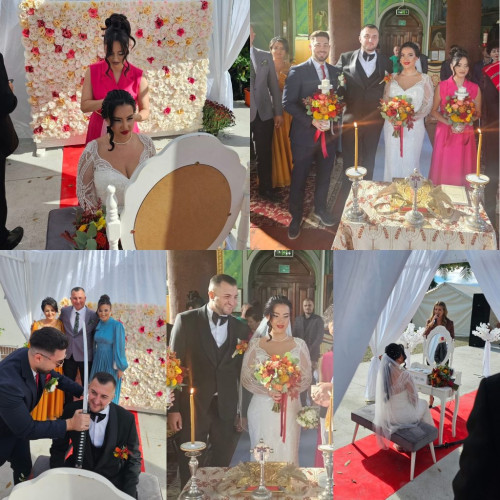 Cununie religioasă cu emoție în comuna Dănești a primarului Aurelian Silviu Filip