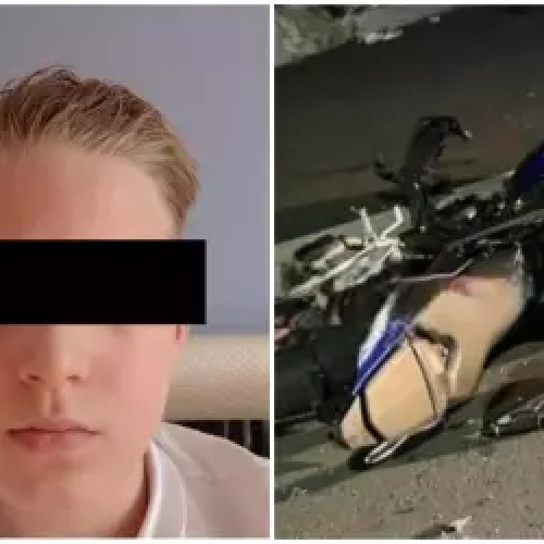 Adolescent mort în Giurgiu după impactul motocicletei cu o autospecială de poliție