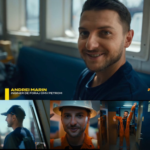 Tânăr inginer din Gorj devine imaginea campaniei OMV Petrom
