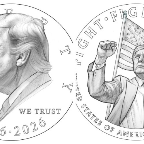Moneda cu Donald Trump propusă pentru 2026 stârnește controverse în SUA