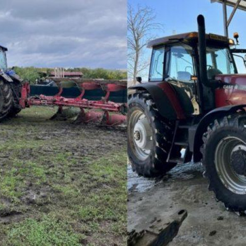 Utilaj agricol furat la Vârfu Câmpului, recuperat de polițiștii din Botoșani