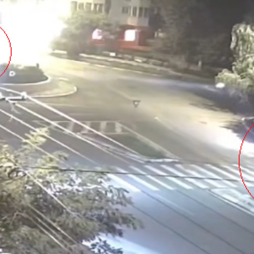 Urmărire în Constanța se termină cu accident și reținerea unui pasager