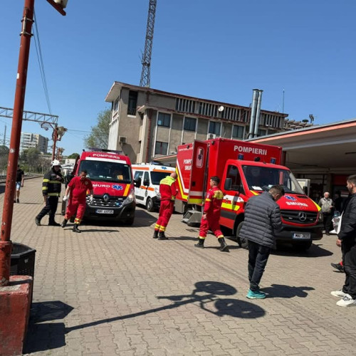 Persoană încearcă să se sinucidă în fața trenului la Târgu Jiu