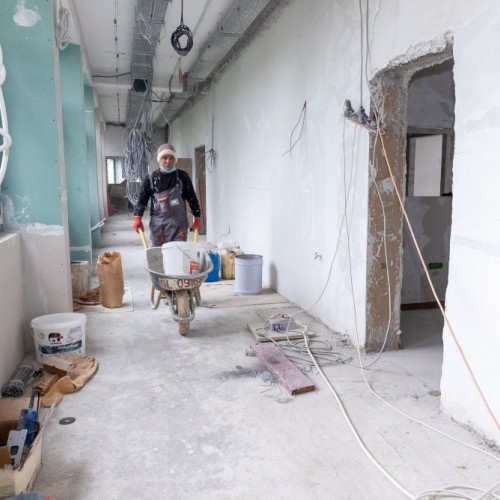 Noul sediu al Serviciului Evidenţa Persoanelor din Galaţi, în curs de finalizare