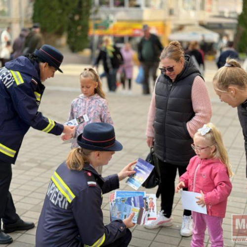 Și pompierii botoșăneni implică copiii în prevenirea dezastrelor