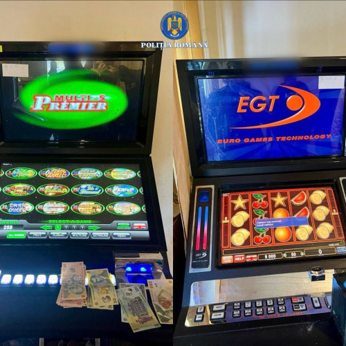 Acțiune a poliției în domeniul jocurilor de noroc în octombrie, cu sancțiuni și dosar penal