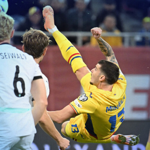 România învinge Austria cu gol în prelungiri pe Arena Națională