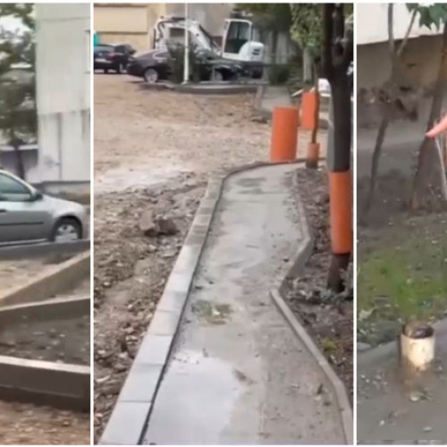 Locuitorii din Brăila nemulțumiți de lucrările de modernizare ambientale și de parcări