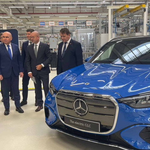 Mercedes-Benz deschide linie de asamblare motoare electrice la Sebeș