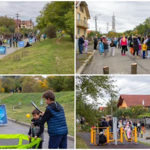 Clujenii din Someșeni au ales o duminică activă în cadrul evenimentului Strada BĂRC III