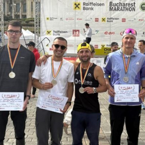 CSM Focșani 2007 a obținut medalia de argint la Campionatul Național de Maraton