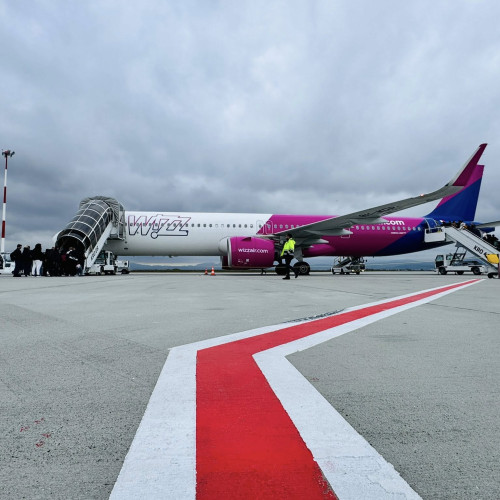 Aeroportul Brașov inaugurează prima sa rută către Nürnberg cu Wizz Air