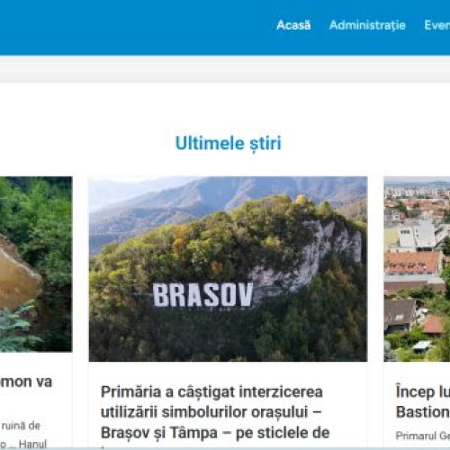Primăria Brașov lansează un site dedicat pentru informarea cetățenilor