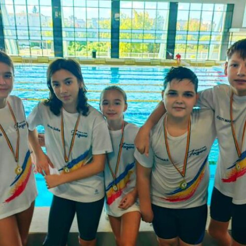 Înotătorii din Focșani, rezultate remarcabile la Cupa CSM Pitești