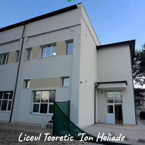 Liceul „Ion Heliade Rădulescu” din Târgoviște redeschide un corp reabilitat