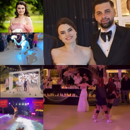 Adina Mergea, elevă eminentă din Gorj, s-a căsătorit religios în weekend