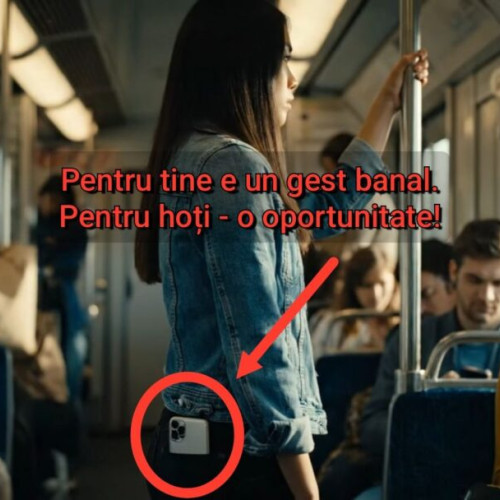 Prins în flagrant după ce a furat un telefon din buzunarul unei tinere în trenul din gară