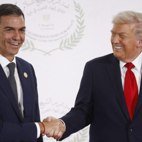 Donald Trump glumește despre dezacordurile cu Spania privind cheltuielile de apărare la summitul pentru Gaza