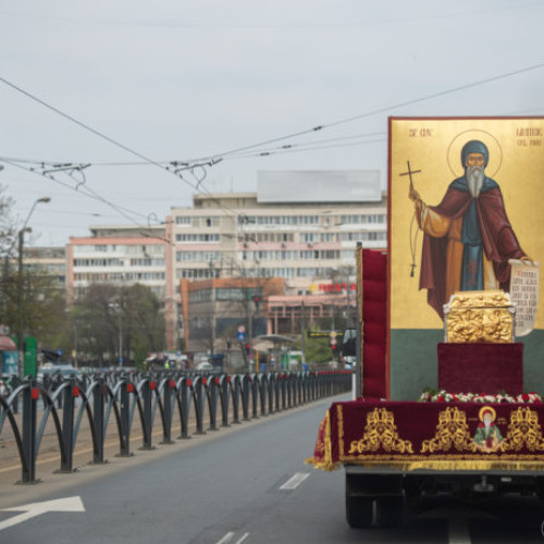 Sărbătoarea Sfântului Dimitrie cel Nou se marchează cu procesiuni și slujbe la București