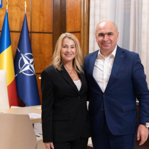 Nadia Comăneci și oficiali români discută pregătirile pentru anul dedicat gimnastei