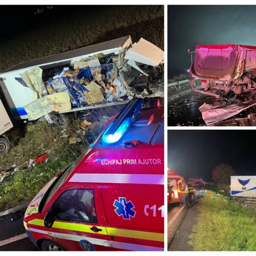 Accident mortal în Mureș: TikTokerul „Truckscobar” a murit într-un coliziune între camion și autobasculantă
