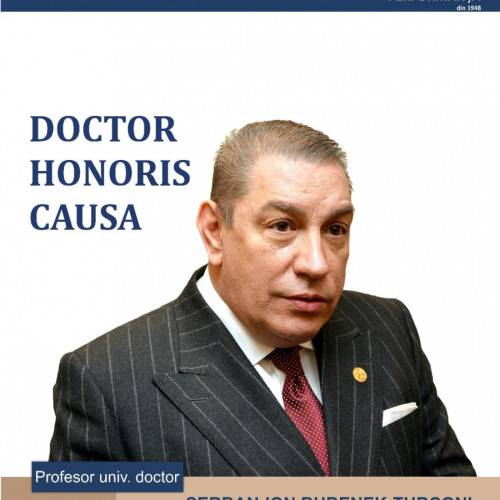 Profesorul Şerban-Ion Bubenek-Turconi va primi titlul de Doctor Honoris Causa la Galaţi