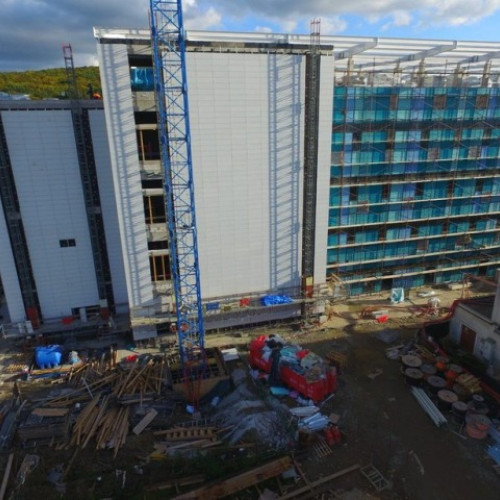 Centru pentru marii arşi de la Târgu Mureş ar putea fi inaugurat primăvara viitoare