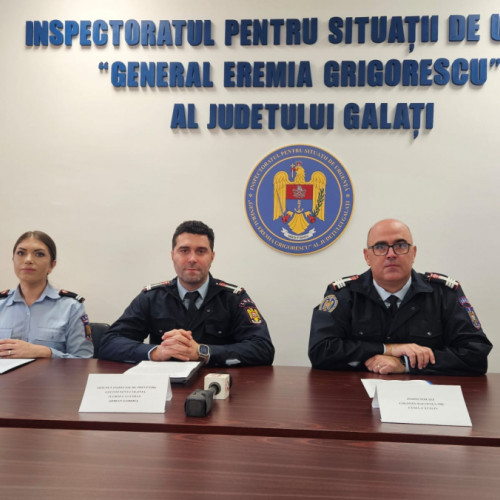 ISU Galați marchează ziua reducerii riscurilor prin acțiuni de prevenție și educare