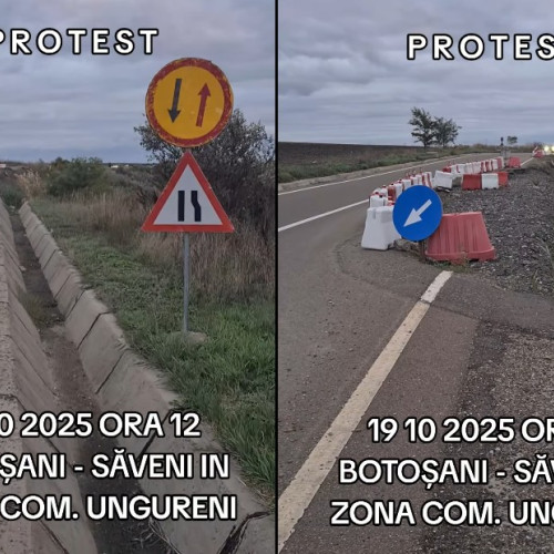 Botoșănean propune blocarea DN 29 din cauza stării proaste a drumului