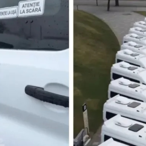 Șase microbuze școlare electrice vor fi folosite gratuit în șase comune din Cluj