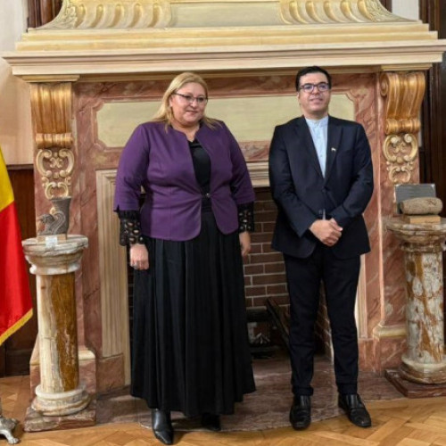 Diana Șoșoacă, întâlnire cu ambasadorul Iranului la București pentru cooperare bilaterală