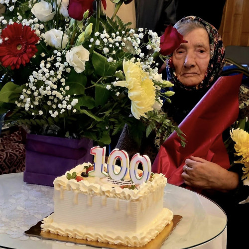 O botoșăneancă din Bucecea a sărbătorit 100 de ani de la naștere în cinstea Cuvioasei Parascheva