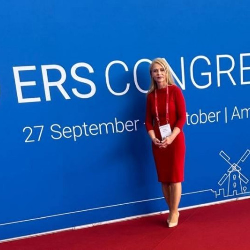 Medic pneumolog sibian a participat la congres internațional de top în Amsterdam