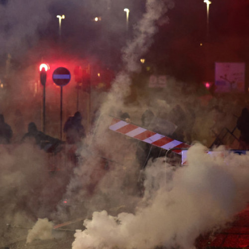 Ciocniri violente între manifestanți pro-palestini și poliție la Udine înaintea meciului Italia-Israel