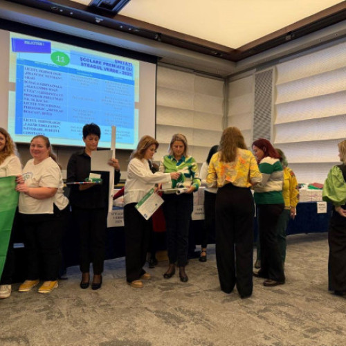 Liceul Vocațional Pedagogic „Nicolae Bolcaș” din Beiuș, distins cu titlul „Școală Verde”