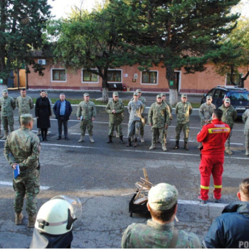 Militarii și salvatorii ISU Crișana s-au antrenat în acordarea primului ajutor