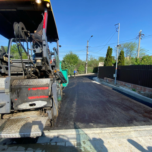 3.741 metri de drum vor fi asfaltați în comuna Vlădeni, județul Botoșani