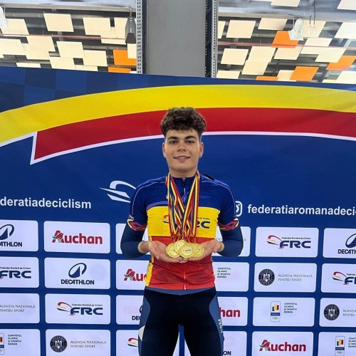 Matei George Paris, tânărul ciclist constănțean cu rezultate remarcabile la nivel internațional