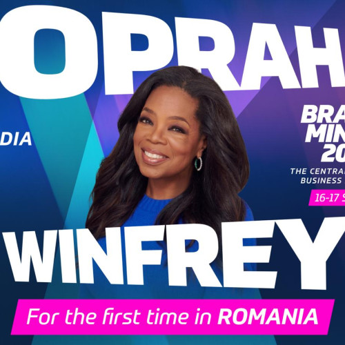 Oprah Winfrey vine în premieră în România la summitul BRAND MINDS 2026