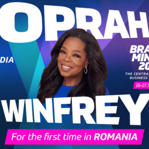 Oprah Winfrey vine în România pentru summitul BRAND MINDS 2026