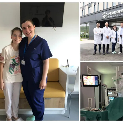 Programul de chirurgie robotică pediatrică la UMF Iuliu Hațieganu s-a încheiat cu succes