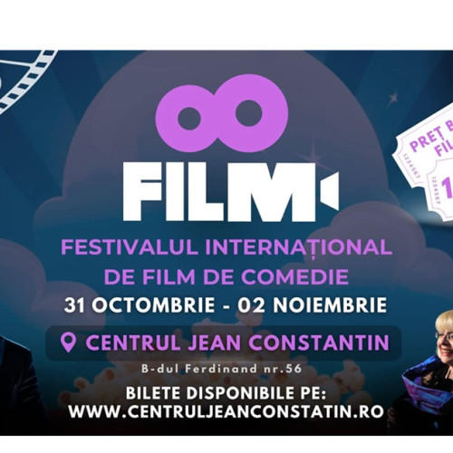 Festivalul Internațional de Film de Comedie va anima Constanța între 31 octombrie și 2 noiembrie 2025